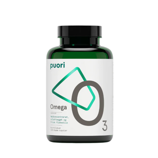 Pouri Omega 3, højkoncentreret fiskeolie.