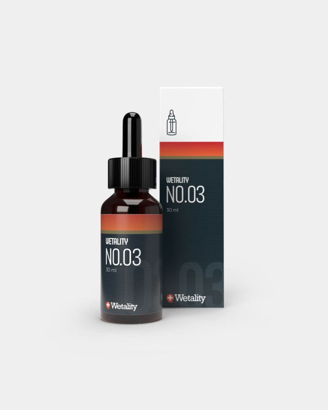 Wetality No.03 15% CBD - 30ml med pipette.