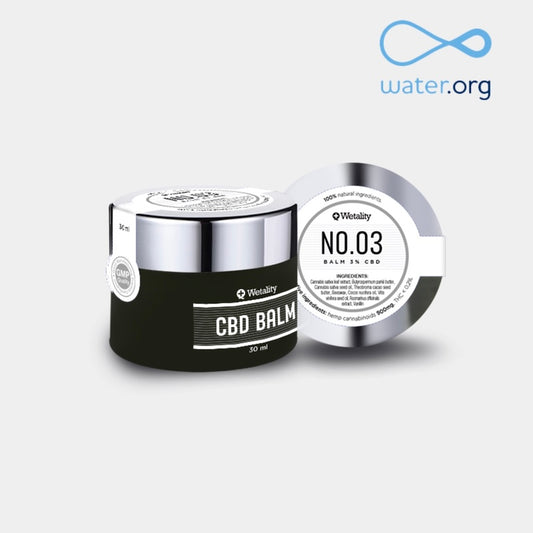 Wetality Balm med 3% CBD til hudpleje