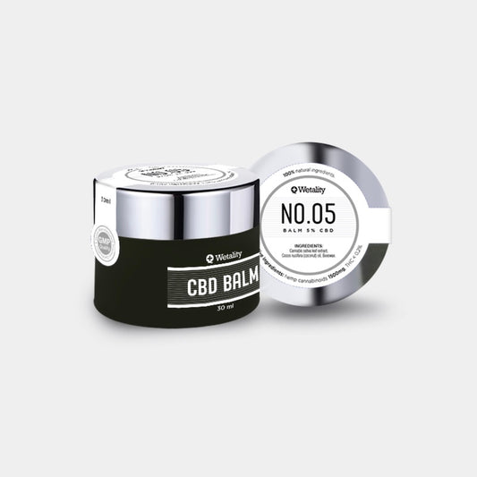 Wetality Balm med 5% CBD til hudpleje